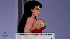 Afspelen Anime Amazonians Clash: Wonder Woman vs Cheetah in iets onbeperkt - Deel 69