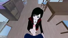 Играть POV Action с Ruby Rose: аниме Хентай Фэнтези с большими сиськами и кремапи