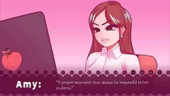 Odtwórz Redhead i brunetka lesbijki w gorącej sesji poradnictwa hentai