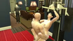再生 ヘンタイマスターロシは、夫が見ている間、アニメの熟練したヴィデルの性的スキルをトレーニングします