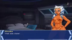 播放 星球大战无尽角色扮演：西斯奴隶在后入式动作中用奶子和屁股挑逗