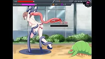 play تلميذة هنتاي تمارس الجنس مع الرجال والوحوش في لعبة orgafighter ryona act sex